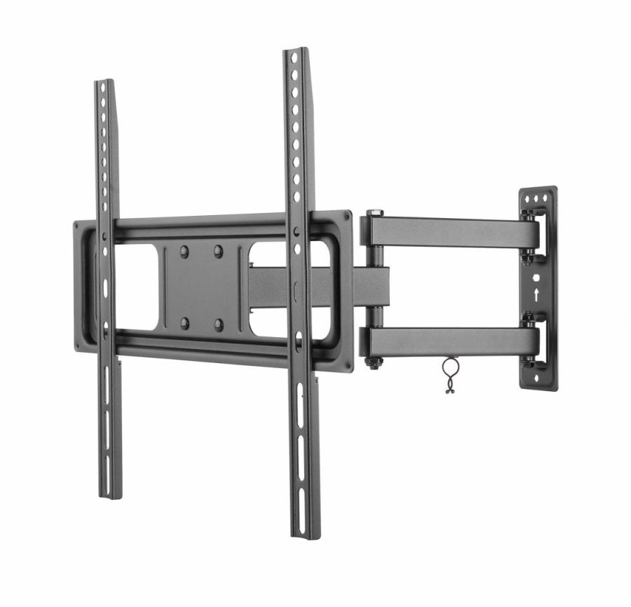 Suport de perete Akai cu inclinatie +10/-15°, diagonala display 32"-55", VESA min. 75x75, VESA max. 400x400, suporta pana la 35kg, distanta fata de perete max 427mm, negru - Img 4