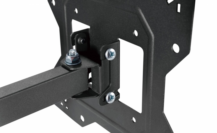 Suport de perete Akai cu inclinatie +3/-10°, diagonala display 23"-43", VESA min. 100x100, VESA max. 200x200, suporta pana la 30kg, distanta fata de perete MAX 378mm, negru - Img 6