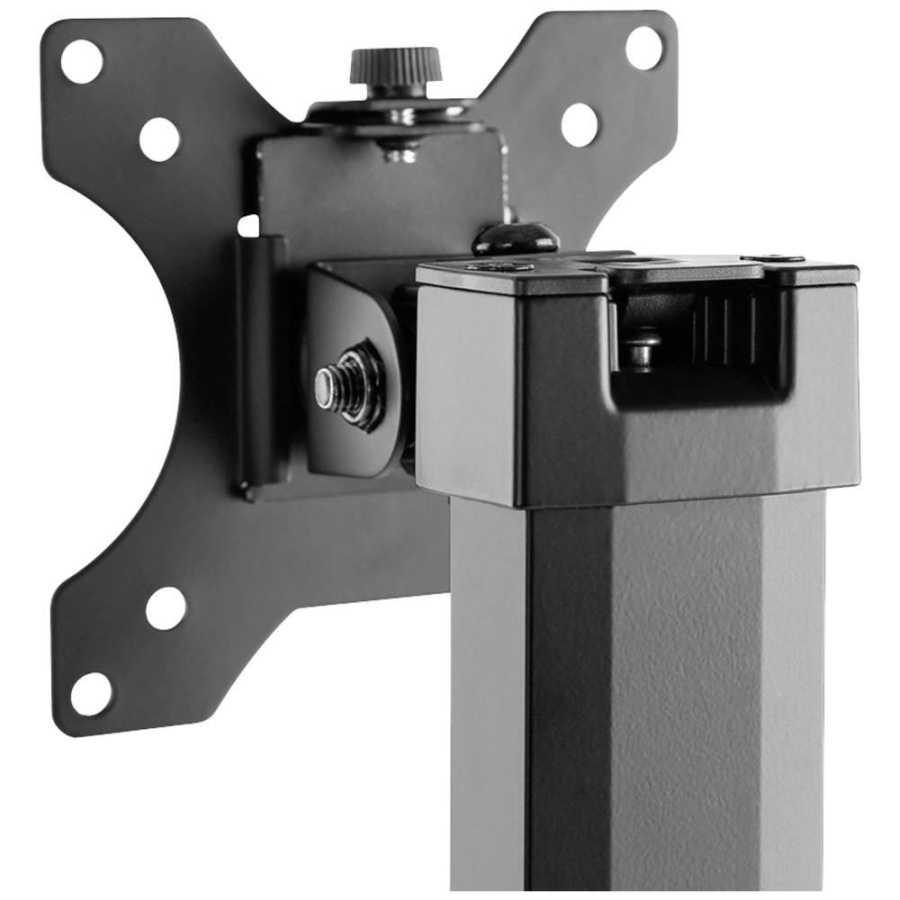 Suport monitor de birou Neomounts FPMA-D865BLACK; pentru display-uri cu diagonale 10"-32", sistem de prindere VESA 75x75~100x100, greutate maxima suportata 7kg, full motion, tilt +20°, swivel +90°, rotate +360°; gas spring; culoare negru. Garantie 5 ani - Img 6