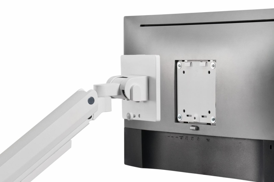 Suport monitor Serioux MM69-C012, compatibilitate dimensiune ecran 17"-49", arc cu gaz, greutate maximă suportata: (per ecran): 2~20 kg, VESA: 75x75, 100x100, inclinare: +50°~-20°, pivotare: +90°~-90°, rotația ecranului: +180°~-180°, instalare: clemă, - Img 6