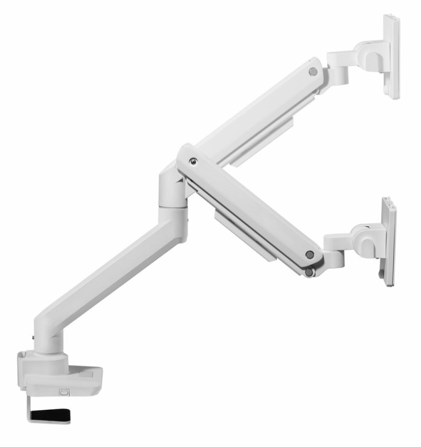 Suport monitor Serioux MM69-C012, compatibilitate dimensiune ecran 17"-49", arc cu gaz, greutate maximă suportata: (per ecran): 2~20 kg, VESA: 75x75, 100x100, inclinare: +50°~-20°, pivotare: +90°~-90°, rotația ecranului: +180°~-180°, instalare: clemă, - Img 16