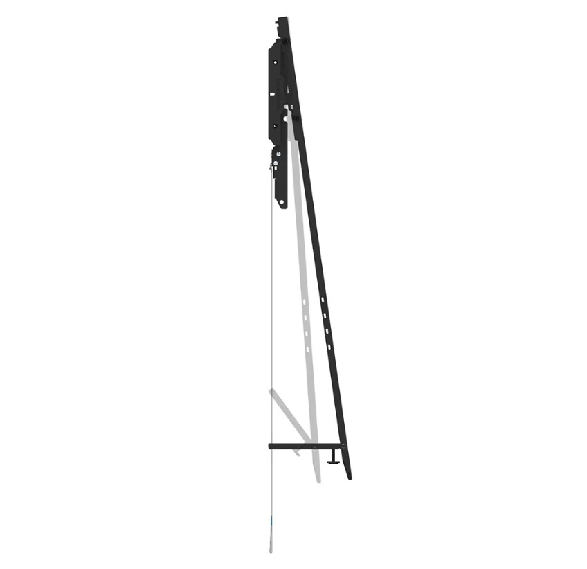 Suport perete Neomounts heavy duty, pentru display-uri interactive si ecrane grele de pana la 50-98, sistem de prindere VESA 500x800, greutate maxima suportata 100kg, fix, montare tip portrait, distanta fata de perete 4.2cm, cu sistem ce permite - Img 4