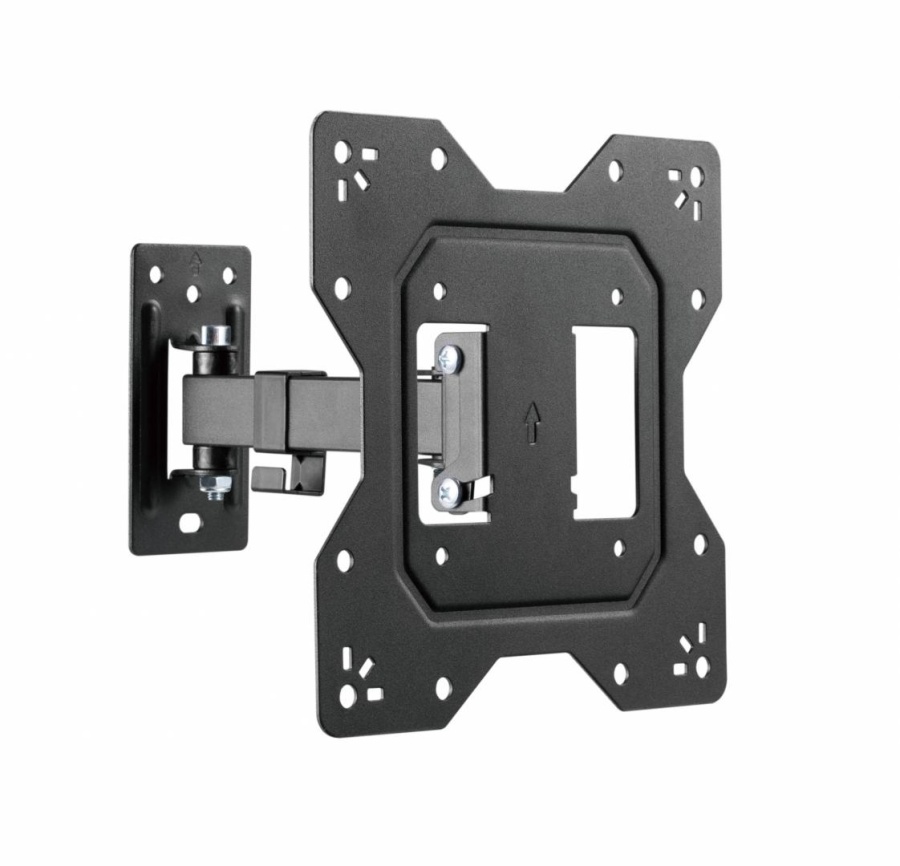Suport TV de perete Serioux, TV68-221, compatibilitate dimensiune ecran: 23"-43", compatibilitate VESA:100x100, 100x200, 200x100, 200x200, greutate maximă suportata: 30kg, distanta fata de perete: 56~204mm, inclinare: ＋5°～-8°, pivotare: +90°~-90° - Img 2