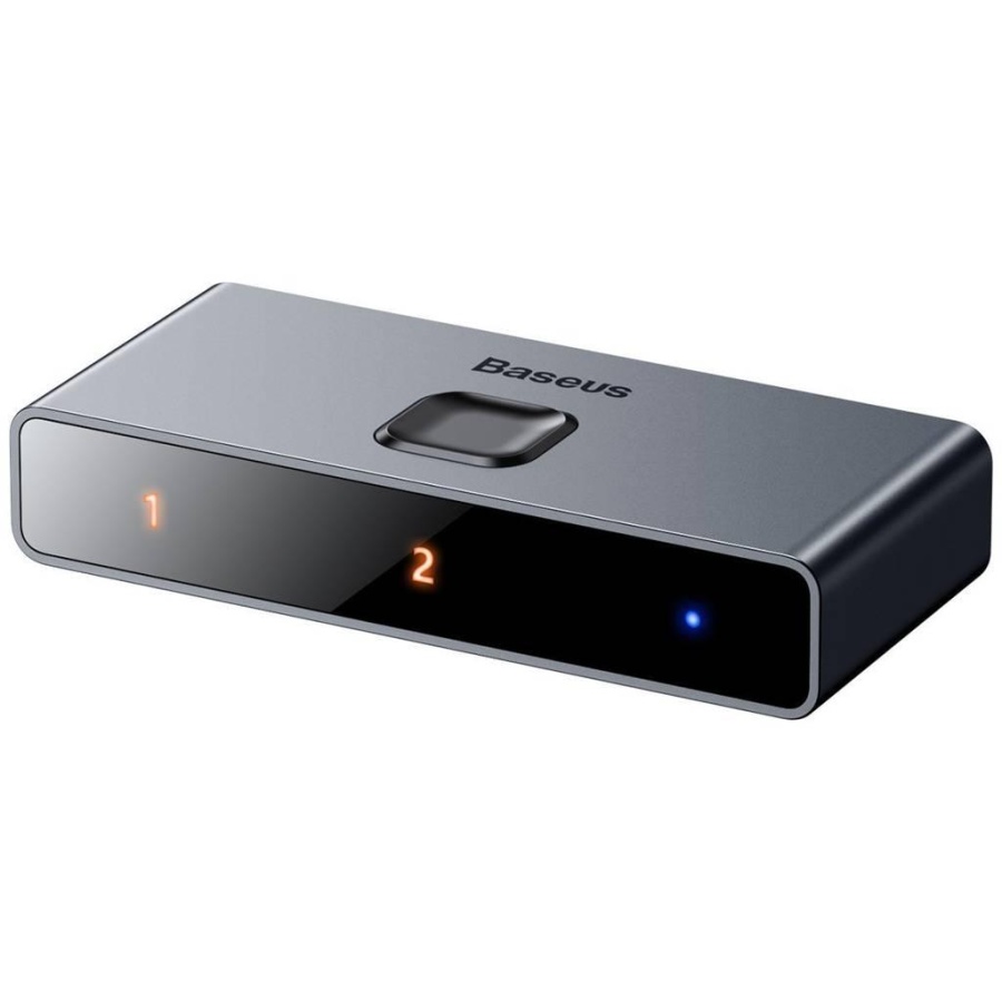 Switch video Baseus Matrix, HDMI bidirectional – 2x HDMI 4K / 30 Hz, gri - Img 4