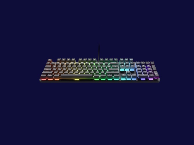 Tastatura mecanica Trust GXT 871 Zora, USB 2.0. nr taste 104, negru - Img 2