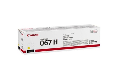 Toner Canon CRG067HY, Galben, capacitate 2350 pagini, pentru LBP-631 / LBP-631-cw / LBP-633 / LBP-633cdw / CRG-067Y / CRG067Y / MF-651 / MF- 651cw / MF-655 / MF-655cdw / MF-657 / MF-657cdw. - Img 4