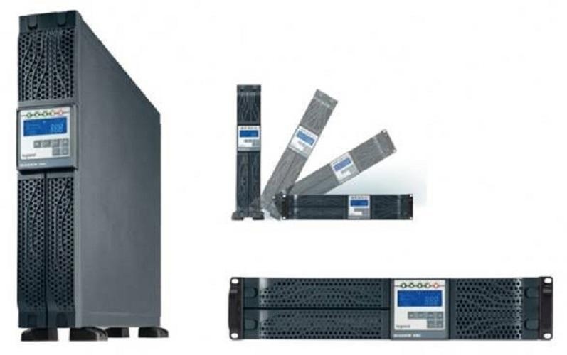 UPS Legrand Daker DK Plus 3000VA/ 2700W, tip online cu dubla conversie VFI-SS-111, forma Rack/ Tower, 230V, baterie 12V/ 9AH x 6, dimensiuni 440x88 (2U) x600mm, IP20, culoare negru - Img 2