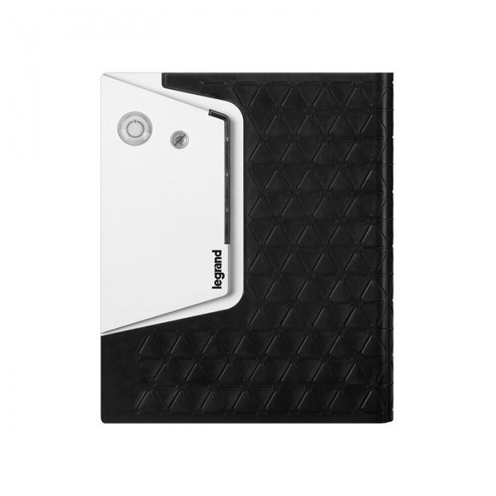 UPS Legrand KEOR SP 1500, 1500VA/ 900W, 2x IEC + 2x German standard sockets, USB HID, baterie 2x 12V 9Ah, stabilizator electronic (AVR), 230V, forma Tower, tehnologie Line interactiv, dimensiuni 148 x 173 x 380mm - Img 2