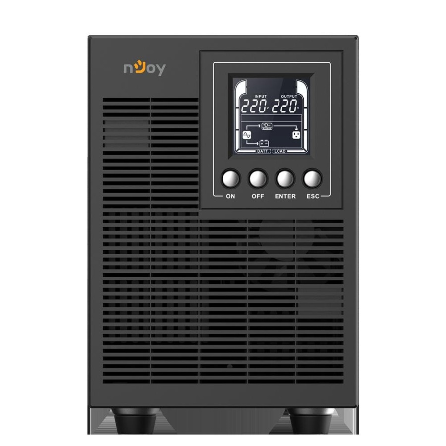 UPS nJoy Echo Pro 2000, 2000VA/1600W, On-line, LED, 3 prize Schuko - Img 2