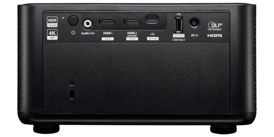 Videoproiector Optoma Photon Life PK32, UHD (3840x2160), 2.200 lumeni, 4 LED 30.000 ore, 250.000:1, 16:9/ 16:10/ 4:3, 1.497m - 4.848m, 1.52m ~ 3.81m (60" ~ 150") diagonal, zoom 1.3, 2 x HDMI 2.0 (eARC), 1 x USB-C, 1 x USB-A power 2A, 1 x Audio 3.5mm, - Img 2