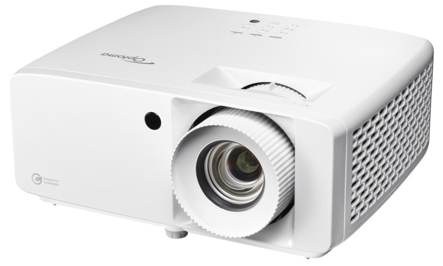 Videoproiector Optoma UHZ66, 4K UHD 3840*2160, 4.000 lumeni, 500.000:1, 16:9/ 16:10/ 4:3, 303" dimensiune maxima imagine, laser 30.000 ore, 9.4 m distanta maxima de proiectie, zoom 1.6x, 2* HDMI, audio out, USB-A power 1.5A, RJ45, RS232, 28- 35 dB, Full - Img 4