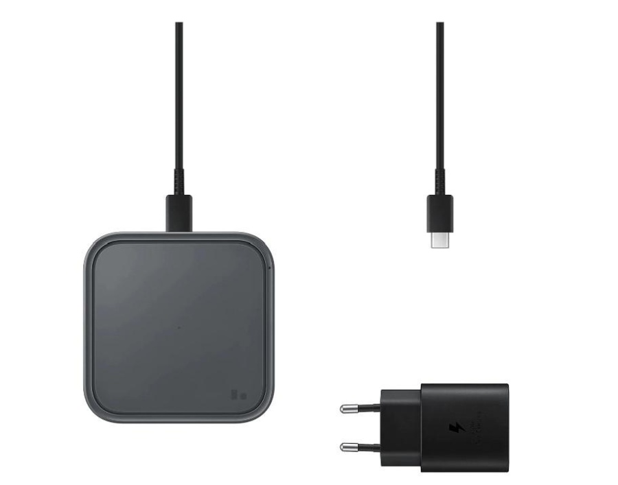 Wireless Charger Pad 15W Super Fast Wireless Charge Travel Adapter 25W Super Fast Charge USB-C to USB-C Cable 1m - Black - Img 4