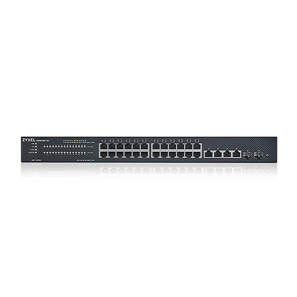 Zyxel XMG1930-30HP, 24-port 2.5GbE Smart Managed Layer 2 PoE 700W 22xPoE+/8xPoE++ Switch with 4 10GbE and 2 SFP+ Uplink - Img 4