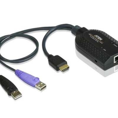 Adaptor KVM USB HDMI ATEN KA7168-AX. Tastatură de tip port: USB, Mouse tip de port: USB, Video Type portul: HDMI. Greutate: 110 g, Lăţime de ambalaj: 42 mm, Adâncimea de ambalaj: 124 mm. Dimensiuni(LxAxI): 56 x 91 x 21,2 mm. Greutate netă ambalaj