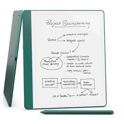Amazon Kindle Scribe 10.2" 64GB Tablet Green with Premium Pen Metallic Green