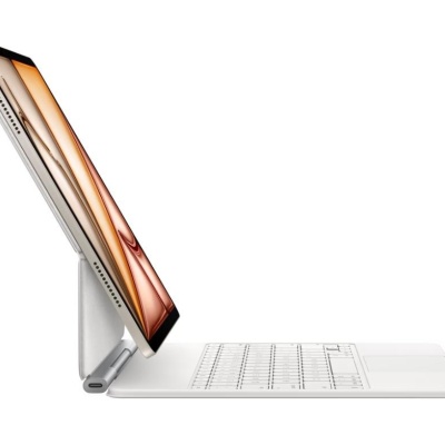 Apple Magic Keyboard for iPad Air 13-inch (M3) - Romanian - White - Img 4