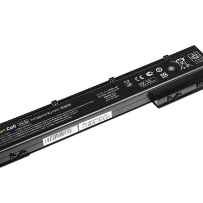 Baterie compatibila Green Cell pentru laptop HP EliteBook 8560W 8570W 8760W 8770W, model HP spare 632113-151 632114-421 632425-001 HSTNN-F10C HSTNN-I93C HSTNN-LB2P VH08 VH08XL VHO8 - Img 2