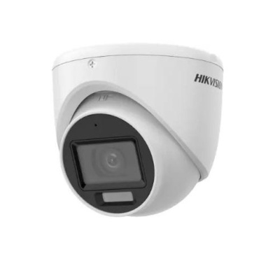 "Camera de supraveghere Hikvision Turret DS-2CE76K0T-LMFS(2.8MM) 5MP; Smart Hybrid Light Audio; Senzor: 3K CMOS; Rezolutie 5MP; Iluminare: 0.01 Lux @ (F1.6, AGC ON), 0 Lux with IR, Day & Night ICR; Lentila: 2.8 mm,horizontal FOV: 104.9°, vertical