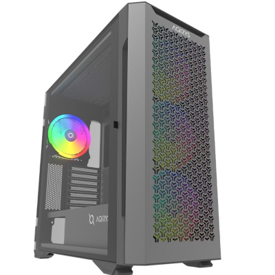 Carcasa AQIRYS AQUILLA Mid Tower ARGB NEGRU - Img 3