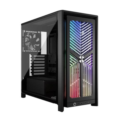 Carcasa Corsair 4000X RS, RGB, Mid Tower, Black
