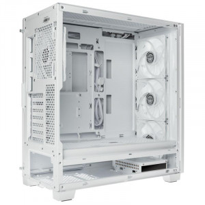 Carcasa PHANTEKS XT PRO ULTRA Mid Tower DRGB ALB, Tempered Glass, Sloturi Expansiune 7, Drive Bays: 2x 3,5" 5x2,5", Ventilatoare Suportate: 10 (spate: 1x120mm sau 1x140mm, fata: 3x140mm sau 3x120mm, sus: 3x120mm sau 2x140mm), Ventilatoare incluse: - Img 7