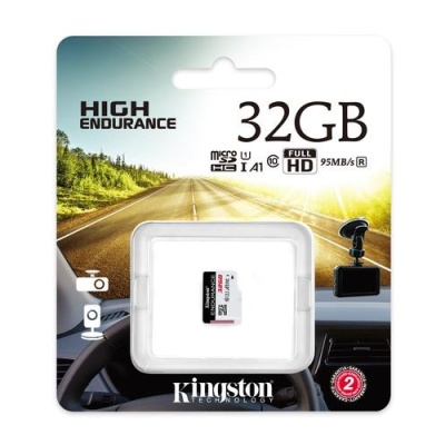 Card de Memorie Micro SDXC Kingston High Endurance, 32GB, Adaptor SD, Class 10 - Img 2