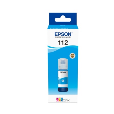 Cartus cerneala Epson 112 ECOTANK , pigment cyan, capacitate 70ml, pentru L6570. - Img 2