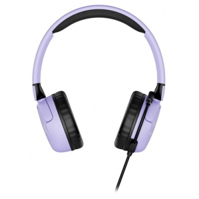 Casti gaming cu fir HyperX Cloud Mini, PC/Nintendo Switch/controllere PS/Xbox/tablete, volum limitat la 85dB, Bluetooth/Jack 3.5 mm, autonomie pana la 25 de ore, frecventa raspuns 20 Hz - 20 KHz, mov - Img 3