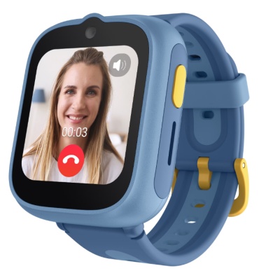 Ceas SmartWatch pentru copii TCL MOVETIME Kids Watch MT48, 1.68", 4G, GPS, IP68 2ATM, Camera 2MP, Galactic Blue - Img 8