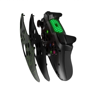 Controller wireless Genesis Mangan 400, tip Analog/Digital, interfata USB, bluetooth, numar butoane 19, lungime cablu 200 cm, acumulator 000 mAh, compatibilitate Android, iOS, MAC, Windows 10,11,7,8, negru - Img 4