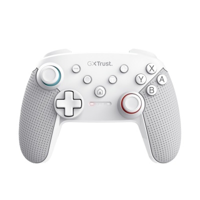 Controller wireless Trust Muta pentru consola Nintendo Switch, 15 butoane, controale: A, B, X, Y, L1, L2, L3, R1, R2, R3, reset, 8-way, start, select, d-input, alb - Img 3