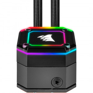 Cooler Procesor Corsair iCUE H115i ELITE CAPELLIX Liquid, compatibil AMD/Intel - Img 3