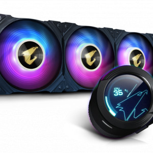 Cooler Procesor Gigabyte AORUS WATERFORCE X 360 ARGB, compatibil AMD/Intel