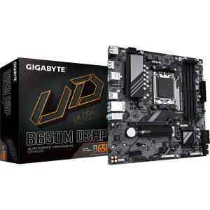 CPU AMD Socket AM5, support for: AMD Ryzen™ 7000 Series Processors (Go to GIGABYTE's website for the latest CPU support list.) Chipset AMD B650 Memory Support for DDR5 7600(OC)/ 7200(OC)/ 7000(OC)/ 6800(OC)/ 6600(OC)/ 6400(OC)/ 6200(OC)/ 6000(OC)/