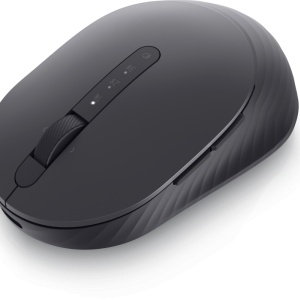 DL MOUSE MS7421W WIRELESS RECHARGE GBLK, Product Features: Programmable buttons, Connection mode button, Scroll wheel (programmable: left tilt, click, right tilt), Mode of pairing: RF 2.4GHz, Mode of pairing: Bluetooth 5.0, Optical sensor, Power switch,