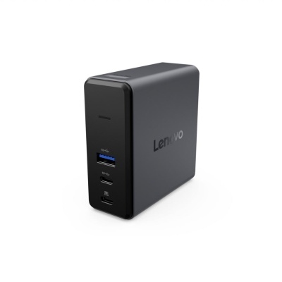 Docking station Lenovo X9 Charging GaN Dock, USB Type-C, 60W, Gri, 3 ani Garantie - Img 4