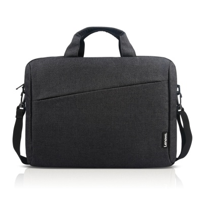 Geanta laptop Lenovo Casual Toploader T210, 15.6", Black, rezistent la apa, compartiment accesorii, compartiment laptop captusit, Material: Textil, Dimensiuni externe: 362 x 22 x 250 mm, Greutate: 465g - Img 4