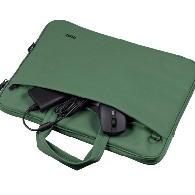 Geanta laptopuri Trust Bologna Eco 16", verde - Img 3