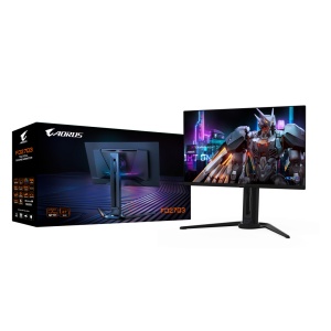 GIGABYTE FO27Q3 GAMING MONITOR 27", OLED, Rezolutie: 2560 x 1440(QHD), Luminozitate: 250 cd/m2, Contrast: 1.5M:1, Unghi vizualizare: 178°(H)/178°(V), Timp raspuns: 0.03ms GTG, Refresh rate: 360Hz, Flicker- free, Interfata: 2 x HDMI 2.1 1 x Displayport