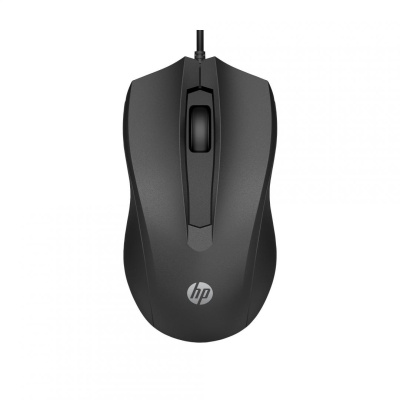 HP MOUSE Wired 105, Culoare: Negru, Dimensiuni: 11.66 x 6.43 x 3.72 cm, Greutate: 0.09kg, Garantie 1 an - Img 4