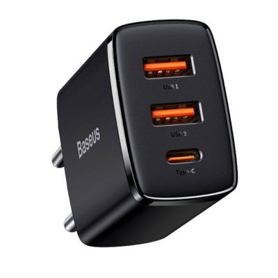 Incarcator Retea Baseus USB TypeCx2USB B - Img 3