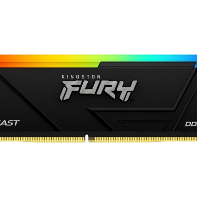 Kingston 8GB 3600MT/s DDR4 CL17 DIMM FURY Beast RGB, - Img 3