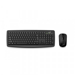 Kit Tastatura si mouse Genius Smart KM-8100, Wireless, neagra