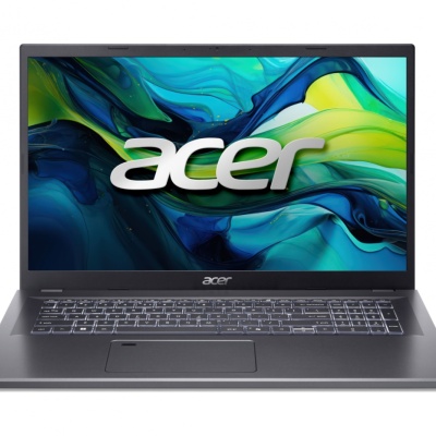 Laptop Acer Aspire 17 A17-51M, cu procesor Intel Core 7 150U, 17.3'' IPS, 16 GB LPDDR5, 512 GB SSD, Intel UHD 620, Fr OS