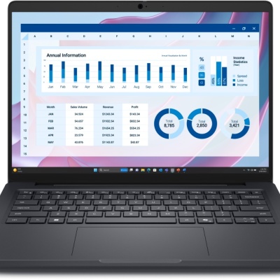 Laptop Business DELL Pro Max 14, cu procesor Ryzen AI 7 PRO 350, 14'' IPS, 16 GB LPDDR5x, 512 GB SSD, AMD Radeon 860M, Windows 11 Pro