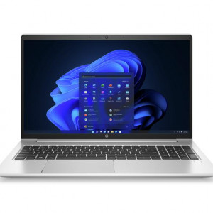 Laptop HP ProBook 450 G9 cu procesor Intel Core i5-1235U 10 Core (1.3GHz, up to 4.4GHz, 12MB), 15.6 inch FHD, Intel Iris X Graphics, 16GB DDR4, SSD, 512GB PCIe NVMe, Free DOS, Pike Silver