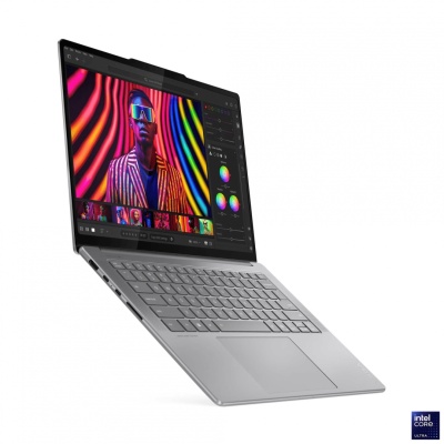 Laptop Lenovo Yoga Pro 7 14IAH10, 14.5" 3K (3000x1876) OLED 1000nits (peak) / 500nits (typical) Glossy / Anti-fingerprint, 100% DCI-P3, 120Hz, Eyesafe®, Dolby Vision®, DisplayHDR™ True Black 1000, Glass, Touch, X-Rite®, PureSight Pro, Intel® Core Ultra 9 - Img 4