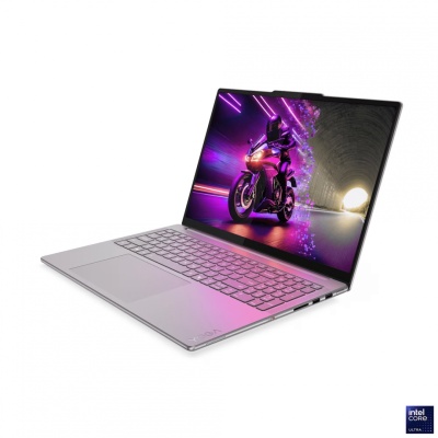 Laptop Lenovo Yoga Pro 9 16IAH10, 16" 3.2K (3200x2000) OLED, 1600nits (peak) / 1000nits (typical) Glossy / Anti-fingerprint, 100% DCI-P3, 100% Adobe® RGB, 100% sRGB, 120Hz, Eyesafe®, Dolby Vision®, DisplayHDR™ 1000, AGC Dragontrail™ Glass, Touch, - Img 7