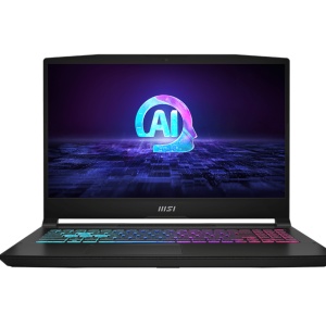 Laptop MSI Gaming Katana A15 AI B8VE-605XRO, 15.6" FHD (1920x1080), 144Hz, IPS-Level, AMD Ryzen™ 7 8845HS (8C / 16T, 3.8 / 5.1GHz, 8MB L2 / 16MB L3), video dedicat NVIDIA GeForce RTX 4050 Laptop GPU 6GB GDDR6, RAM DDR5 8GB*2 2800(5600)MHz, SSD 512GB NVMe