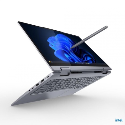 Laptop SMB Lenovo ThinkBook 14 2-in-1 G5 IAU, cu procesor Intel Core Ultra 5 225U, 14'' IPS Touch, 16 GB DDR5, 512 GB SSD, Intel Graphics, Windows 11 Pro